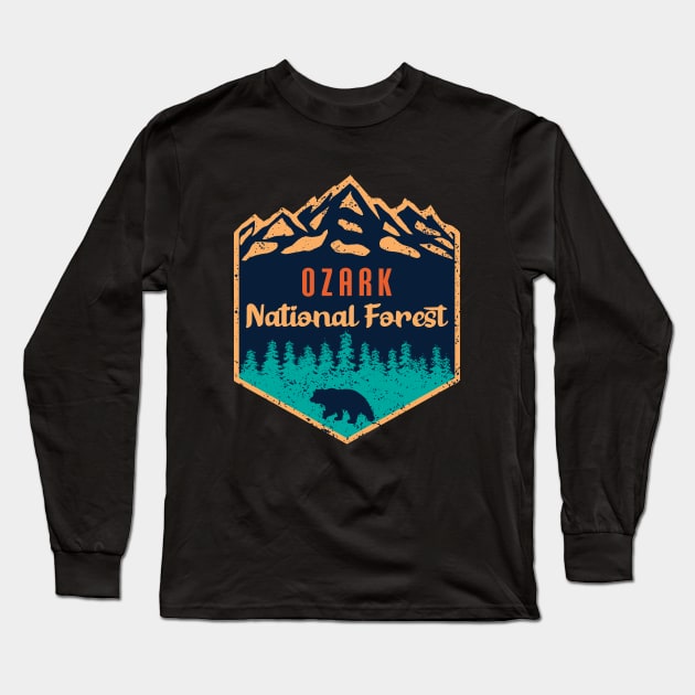 Ozark national forest Long Sleeve T-Shirt by Tonibhardwaj